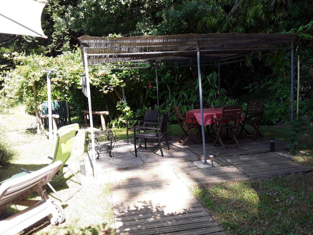 Le Chalet De La Grenouille Verte Tursac Esterno foto